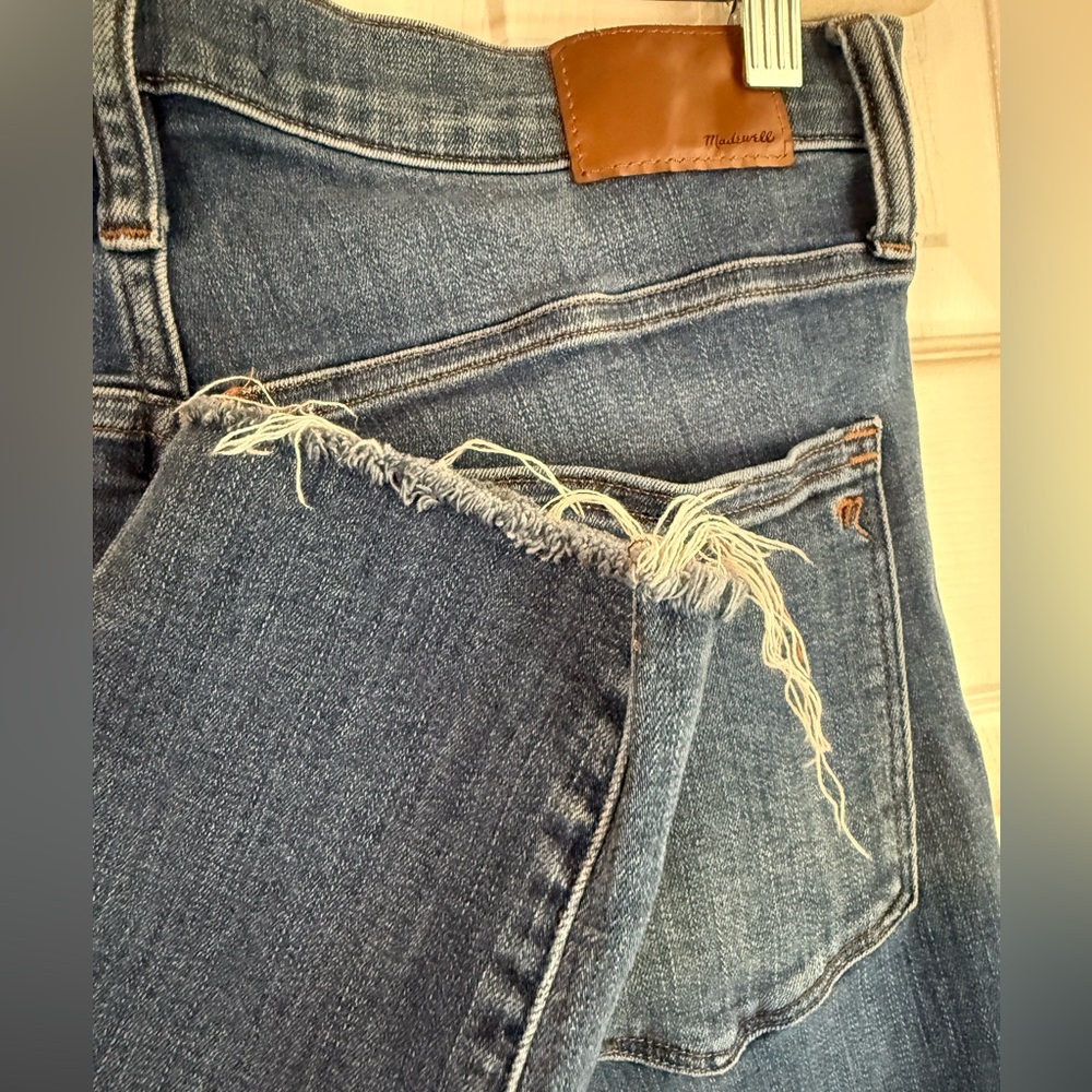 Madewell mid-rise button up jeans